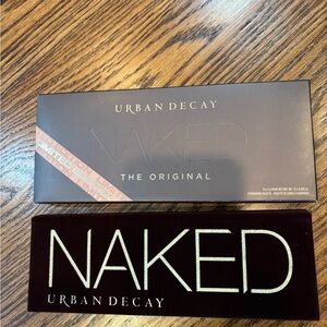 Urban Decay Naked Eyeshadow Palette - The Original velvet-like case with brush